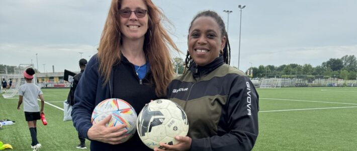 Kansen voor meidenvoetbal in Amsterdam Zuidoost