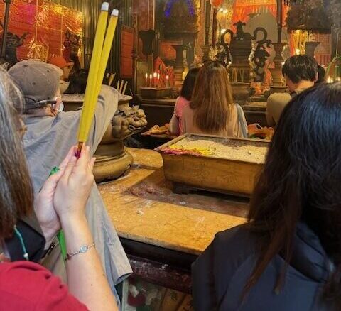 Man Mo tempel Hong Kong