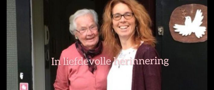 In liefdevolle herinnering