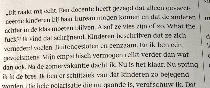 Het belang van de kinderen